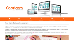 Desktop Screenshot of capricorntechnologies.co.in